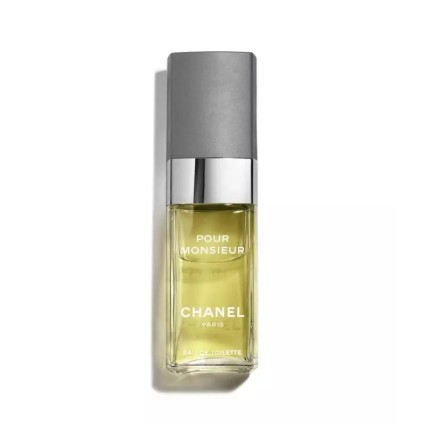 "Chanel Pour Monsieur EDT: A fresh, citrus, aromatic, classic."