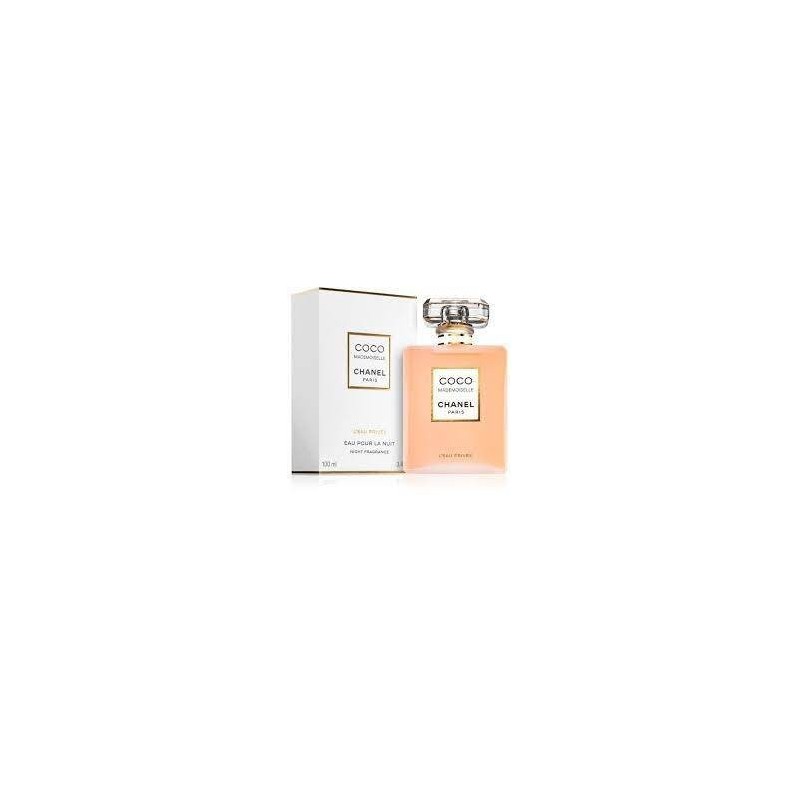 "Chanel Coco Mademoiselle L'Eau Privée: Soft, musky, rose, night." "Chanel Coco Mademoiselle L'Eau Privée: Soft, musky, rose, night."