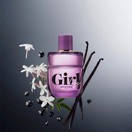 "Rochas Girl Life: A vibrant, floral, fruity, modern, playful."