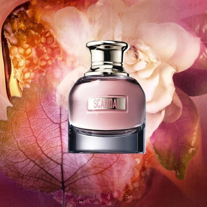 "JPG Scandal Femme: A sweet, honey, gardenia, chypre, bold."