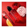 "Armani Sì Passione Éclat: A bright, blackcurrant, rose, fresh."