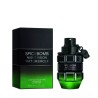 "V&R Spicebomb Night Vision EDT: A fresh, green, spicy, dark."