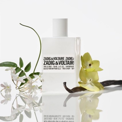 "Z&V This is Her: A creamy, woody, vanilla, chestnut, modern."