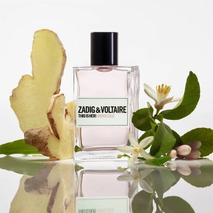 "Z&V This is Her Undressed: A soft, solar, musky, skin scent."