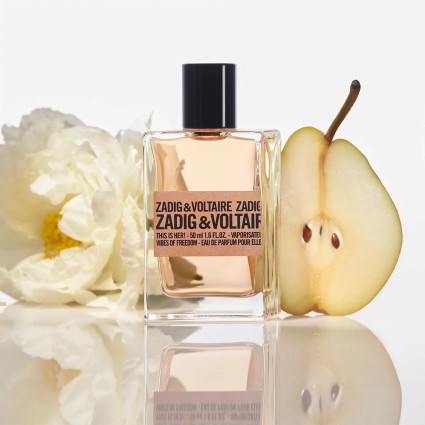 "Z&V This is Her Vibes: A fresh, floral, peppery, radiant."