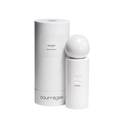 "Courreges Slogan: A fresh, musky, citrus, clean, optimistic."