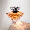 "Lancôme Trésor: A classic, warm, rose, peach, amber floral."
