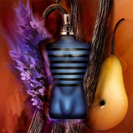 "JPG Ultra Male: A sweet, fruity, pear, vanilla, intense."