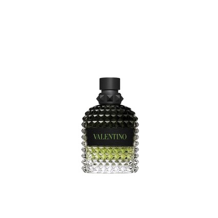 "Valentino Uomo Green: A fresh, green, woody, spicy, bold."