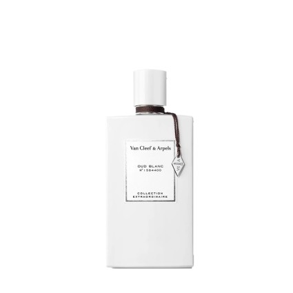 "VCA Oud Blanc: A clean, soft, musky, ethereal oud scent."
