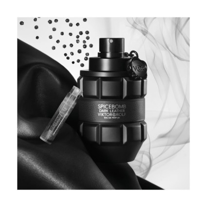 "V&R Spicebomb Dark Leather: A deep, smoky, spicy, rich leather."