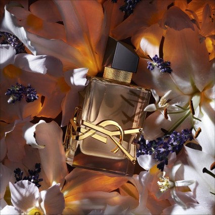 "YSL Libre Flowers & Flames: A fiery, amber, floral, vanilla."