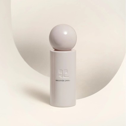 "Courreges Seconde Peau: A soft, musky, clean, intimate skin scent."