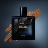 "Bleu de Chanel Le Parfum: An intense, woody, amber, aromatic."