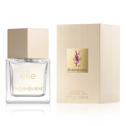 "YSL Elle EDT: Un floral boisé musqué, pivoine, patchouli."