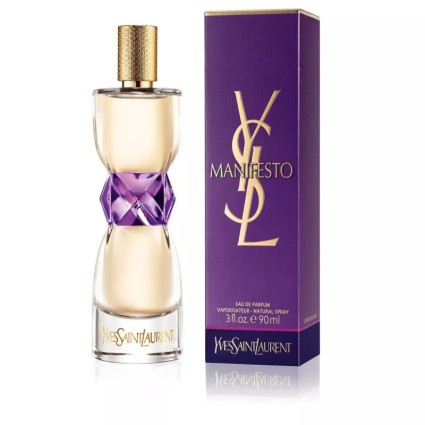 "YSL Manifesto: Un floral oriental, vanille, jasmin, tonka."