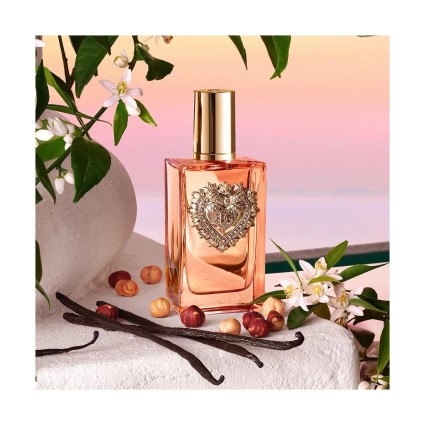 "D&G Devotion Intense: A gourmand, hazelnut, vanilla, rich."