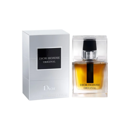 "Dior Homme Original: A bold, iris, leather, woody, classic."