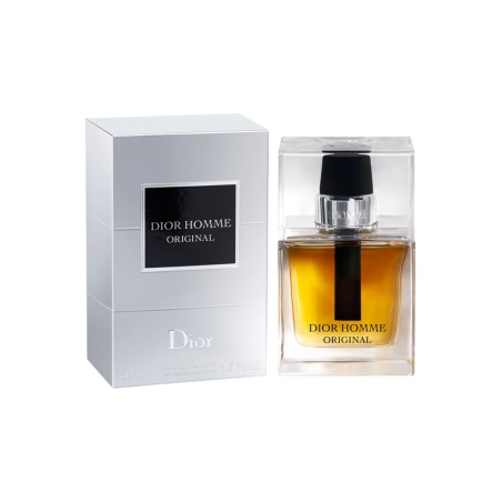 "Dior Homme Original: A bold, iris, leather, woody, classic."