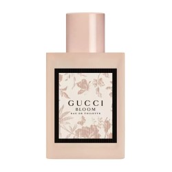 "This delicate yet powerful Gucci Bloom EDT features notes of Jasmine Buds, Tuberose, and the unique Rangoon Creeper, illuminate
