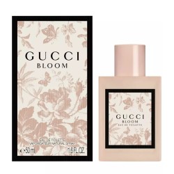 "This delicate yet powerful Gucci Bloom EDT features notes of Jasmine Buds, Tuberose, and the unique Rangoon Creeper, illuminate
