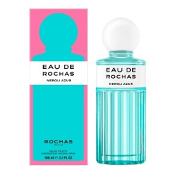 "Eau de Rochas Néroli Azur opens with sparkling Neroli and Bergamot, brightened by a hint of juicy Blackcurrant bud, creating an