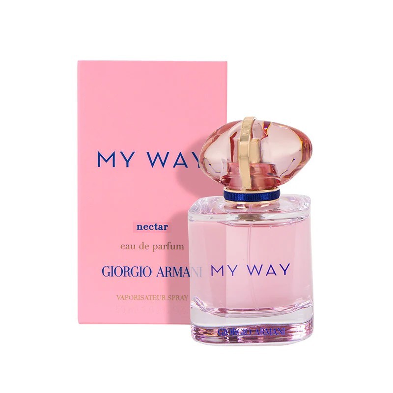 "Embark on a new, vibrant sensory journey with Giorgio Armani My Way Nectar Eau de Parfum, an irresistibly fresh and fruity new "Embark on a new, vibrant sensory journey with Giorgio Armani My Way Nectar Eau de Parfum, an irresistibly fresh and fruity new