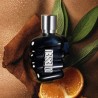 "Only The Brave Eau de Parfum opens with a vibrant, zesty burst of Lemon and invigorating Ginger, combined with a crisp Apple Ac