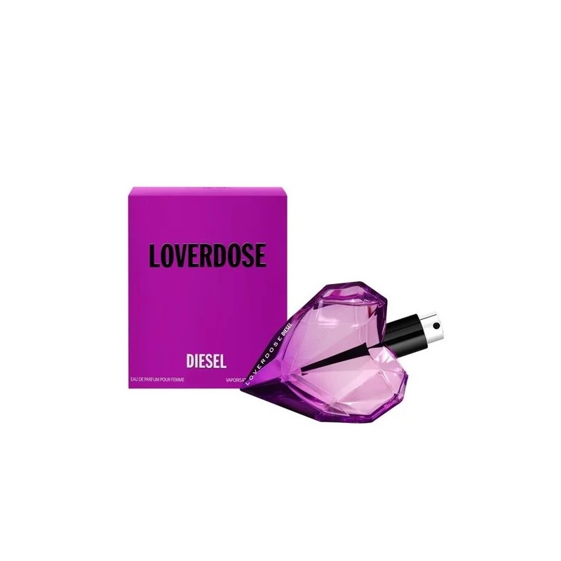 "Loverdose by Diesel opens with a unique and intriguing blend of spicy Star Anise and bright Mandarin, creating an immediate vib "Loverdose by Diesel opens with a unique and intriguing blend of spicy Star Anise and bright Mandarin, creating an immediate vib
