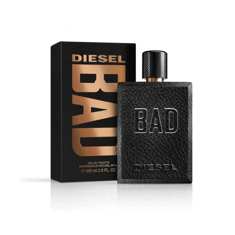 "Unleash your untamed spirit with Diesel Bad Eau de Toilette, a daring and dangerously seductive fragrance for men, launched in "Unleash your untamed spirit with Diesel Bad Eau de Toilette, a daring and dangerously seductive fragrance for men, launched in