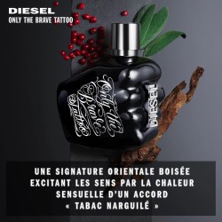 "Only The Brave Tattoo opens with a vibrant, fresh burst of crisp Apple and zesty Mandarin, softened by aromatic Sage, creating