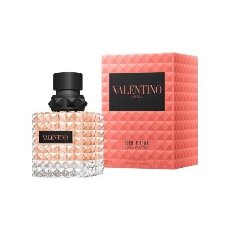 "Valentino Donna Coral Fantasy: A vibrant, fruity, rose, kiwi."