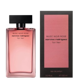 "Unveil your most intimate and sensual self with Narciso Rodriguez For Her Musc Noir Rose Eau de Parfum, a captivating new chapt