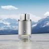 "Embark on an exhilarating journey to new heights with Montblanc Explorer Platinum Eau de Parfum, a captivating and intensely ma
