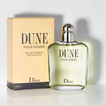 "Dior Dune Homme: A fresh, woody, marine, warm, calming."