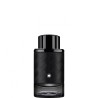 "MONTBLANC Explorer Extreme: An intense woody, amber, and leather fragrance for the modern adventurer. Conquer new horizons."