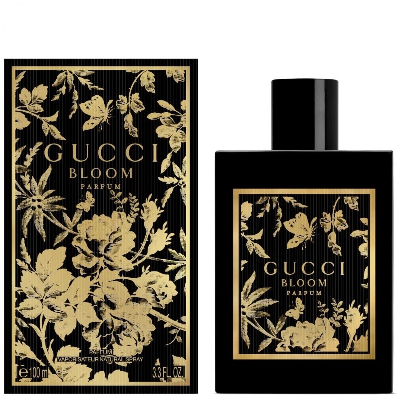 "GUCCI Bloom Parfum: Unfold your authentic self. A rich, luminous white floral bouquet with Tuberose, Jasmine, and the unique Ra "GUCCI Bloom Parfum: Unfold your authentic self. A rich, luminous white floral bouquet with Tuberose, Jasmine, and the unique Ra