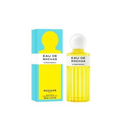 "Rochas Citron Soleil: A sparkling, fresh, citrus, sunny."