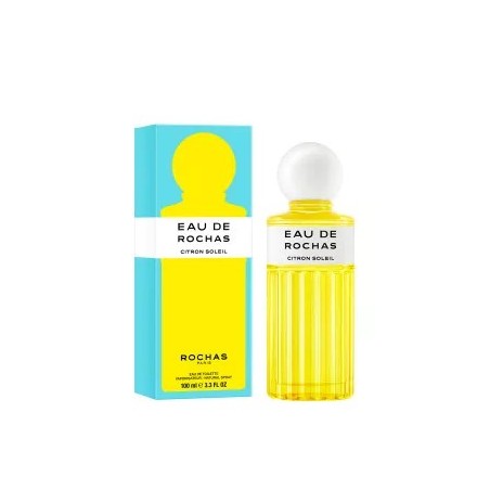 "Rochas Citron Soleil: A sparkling, fresh, citrus, sunny."