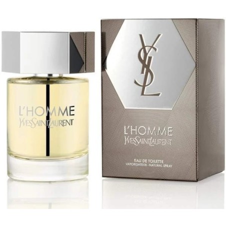 "YSL L'Homme: A fresh, spicy, woody, modern masculine scent."