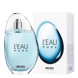"Discover KENZO L'Eau Pure Eau de Parfum, a fresh and luminous scent blending vibrant citrus, aquatic notes, and soft musk. Expe
