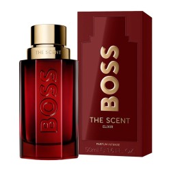 "Hugo Boss The Scent Elixir: Intense, ambery, leathery, spicy."