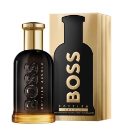 "Discover HUGO BOSS Bottled Absolu, a highly concentrated Parfum Intense for men. Experience bold notes of leather, patchouli, m