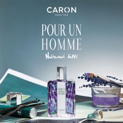 "Discover Pour un Homme de Caron Eau de Toilette, the iconic fragrance reimagined in a Limited Edition by Nathanaël Koffi. A tim