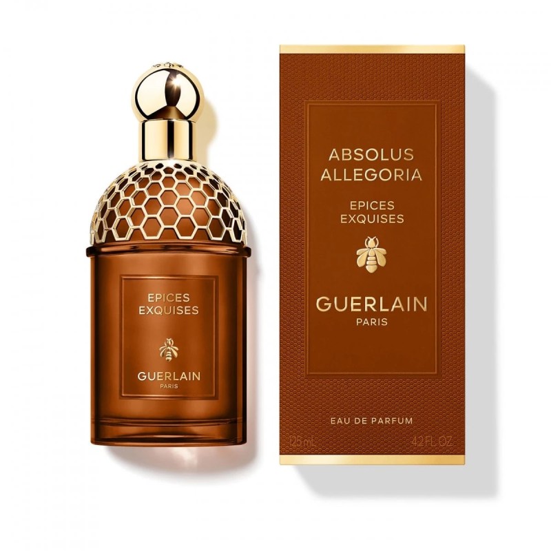 "Guerlain Épices Exquises: Warm, coffee, pepper, elegant spice." "Guerlain Épices Exquises: Warm, coffee, pepper, elegant spice."