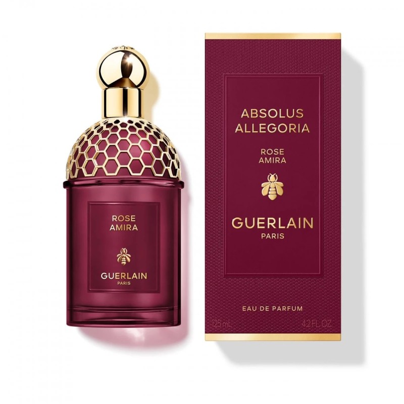 "Guerlain Rose Amira: A rich, majestic, vibrant, spicy rose." "Guerlain Rose Amira: A rich, majestic, vibrant, spicy rose."