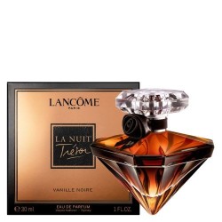 "Lancôme La Nuit Trésor Vanille Noire: Dark, smoky, vanilla."
