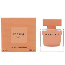 "Narciso Ambrée: A warm, solar, amber, white floral, musk."