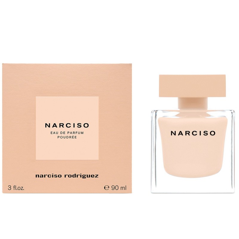 "Narciso Poudrée: A soft, powdery, musky, floral, intimate." "Narciso Poudrée: A soft, powdery, musky, floral, intimate."