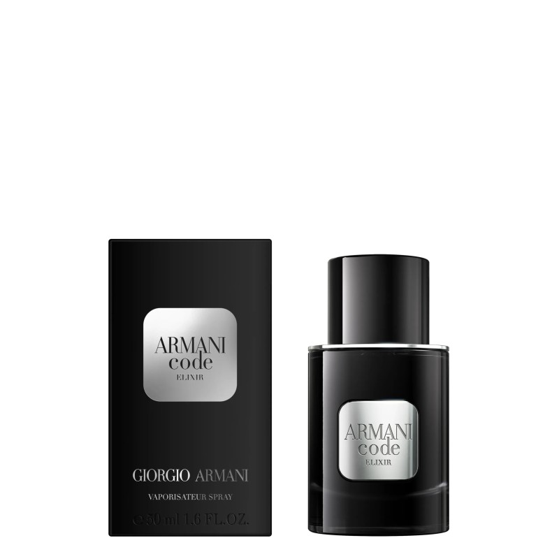 "Discover Armani Code Elixir, the most concentrated and opulent fragrance in the Armani Code collection. This powerful elixir bl "Discover Armani Code Elixir, the most concentrated and opulent fragrance in the Armani Code collection. This powerful elixir bl
